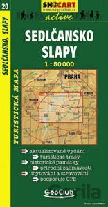 Sedlčansko, Slapy 1:50 000