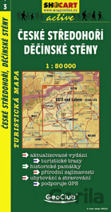 České Středohoří, Děčínské stěny 1:50 000