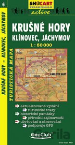Krušné Hory, Klínovec, Jáchymov 1:50 000