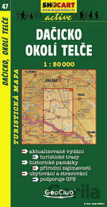 Dačicko, okolí Telče 1:50 000