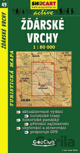 Žďárské Vrchy 1:50 000