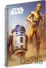 Spirálový blok Star Wars – Droid
