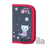 Školní penál klasik Happy owl