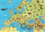 Ilustrovaná mapa Európy