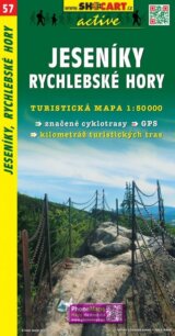Jeseníky, Rychlebské hory 1:50 000