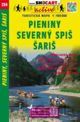 Pieniny, Severný Spiš, Šariš 1:100 000