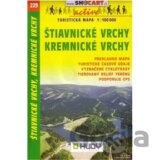 Štiavnické vrchy, Kremnické vrchy 1: 100 000