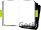 Moleskine - sada 3 malých čistých notesov (čierna väzba)