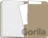 Moleskine - sada 3 veľkých linajkových zošitov (kartónová väzba)