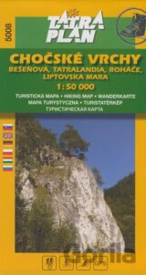 Chočské vrchy 1:50 000