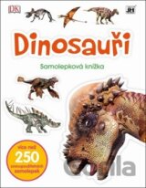 Samolepková knížka: Dinosauři
