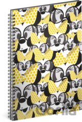 Spirálový blok Minnie – Yellow