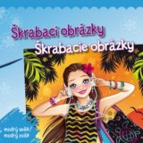 Škrabací obrázky: modrý sešit / Škrabacie obrázky: modrý zošit