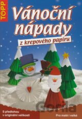 Vánoční nápady z krepového papíru