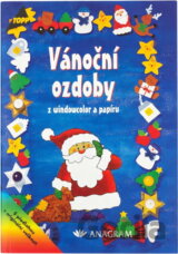 Vánoční ozdoby z windowcolor a papíru
