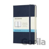 Moleskine - modrý zápisník