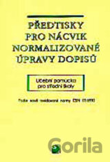 Předtisky pro nácvik normalizované úpravy dopisů