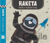 Knižka a stavebné kocky: Raketa