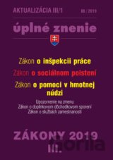 Aktualizácia 2019 III/1 - Úplné znenie po novele