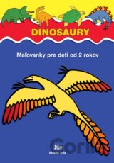 Dinosaury (vymaľovánka)