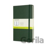 Moleskine - zelený zápisník