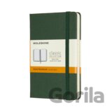 Moleskine - zelený zápisník