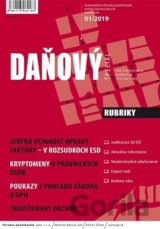 Daňový špeciál 1/2019