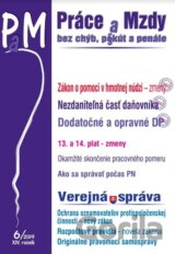 Práce a mzdy (PAM) 6/2019 - Zákon o pomoci v hmotnej núdzi, Dodatočné a opravné DP, Nezdaniteľná časť daňovníka, Verejná správa