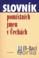 Slovník pomístných jmen v Čechách II.