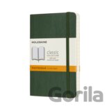 Moleskine - zelený zápisník Soft