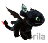 Plyšový drak Toothless 40 cm (krídla s potlačou)
