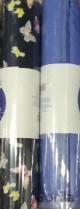 Univerzální obal na knihu 1 - modrý / modrý s motýli