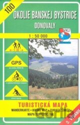 Okolie Banskej Bystrice - Donovaly - turistická mapa č. 100