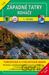 Západné Tatry - Roháče - turistická mapa č. 112
