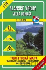 Slanské vrchy - Veľká Domaša - turistická mapa č. 116