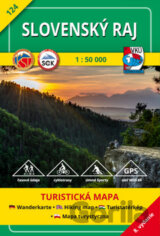Slovenský raj 1:50 000 - turistická mapa č. 124