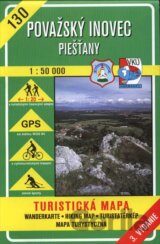 Považský Inovec - Piešťany - turistická mapa č. 130