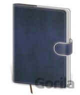 Zápisník Flip L tečkovaný modro/bílý