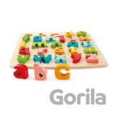 Vkladacie puzzle Abeceda malé písmená