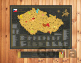 Stírací mapa Česka
