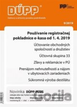 DUPP 9/2019 Používanie registračnej pokladnice e-kasa od 1. 4. 2019