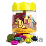 Hrebeňová stavebnica 68 ks v boxe