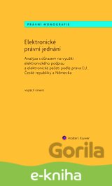 Elektronické právní jednání