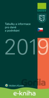 Tabulky a informace pro daně a podnikání 2019