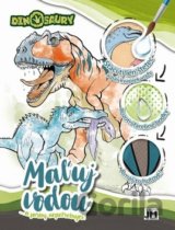 Maľuj vodou: Dinosaury