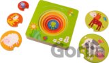 Viacvrstvové puzzle Na farme