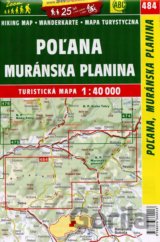 Poľana, Muránska planina 1:40 000