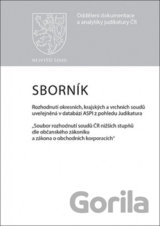 Sborník č. 1 Rozhodnutí okresních, krajských a vrchních soudů uveřejněná