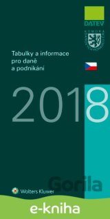 Tabulky a informace pro daně a podnikání 2018
