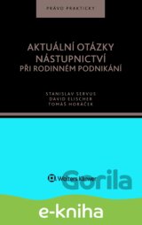 Aktuální otázky nástupnictví při rodinném podnikání